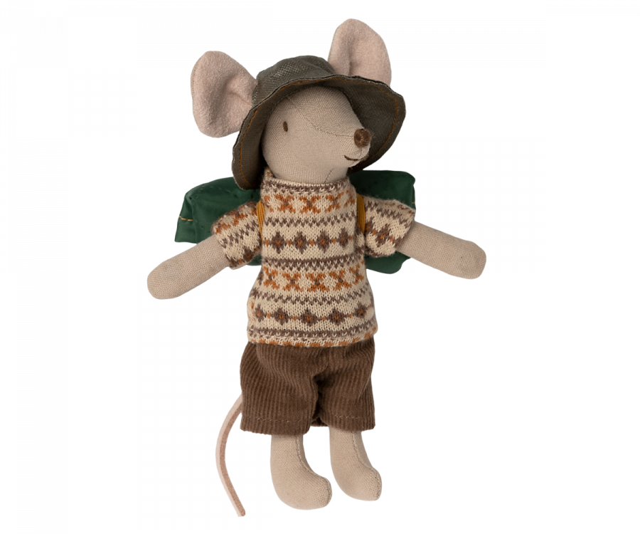 Maileg Hiker Mouse - Big Brother