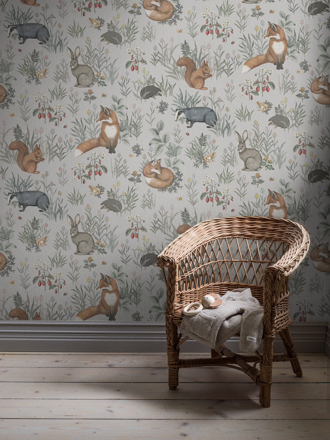 Borastapeter Wall Mural- Forest Friends