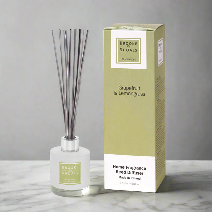 Brook & Shoals Reed Diffuser - Grapefruit & Lemongrass