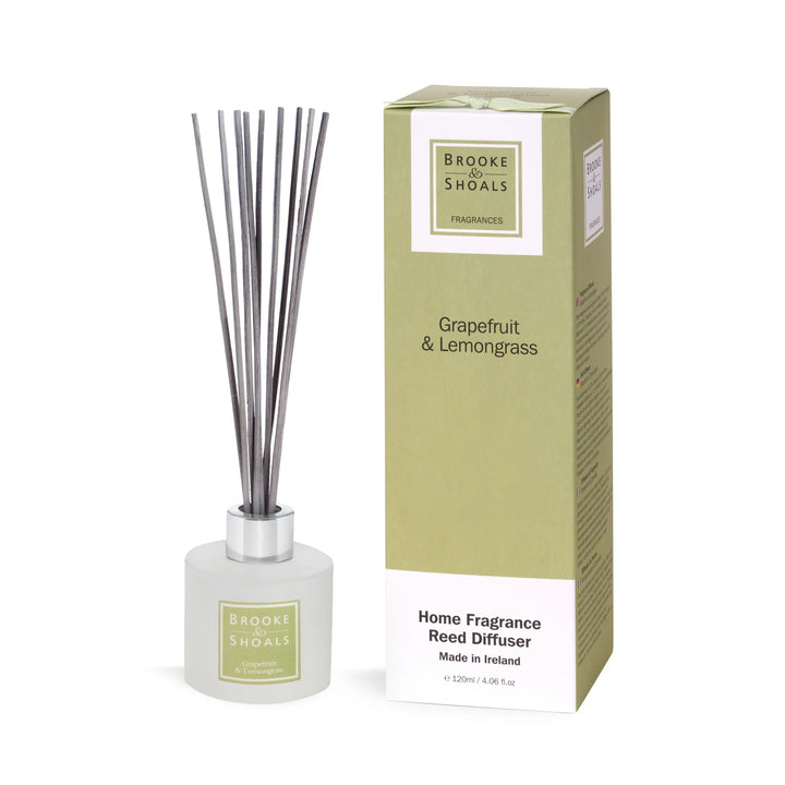 Brook & Shoals Reed Diffuser - Grapefruit & Lemongrass