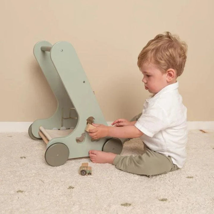 Little Dutch Wooden Baby Activity Walker