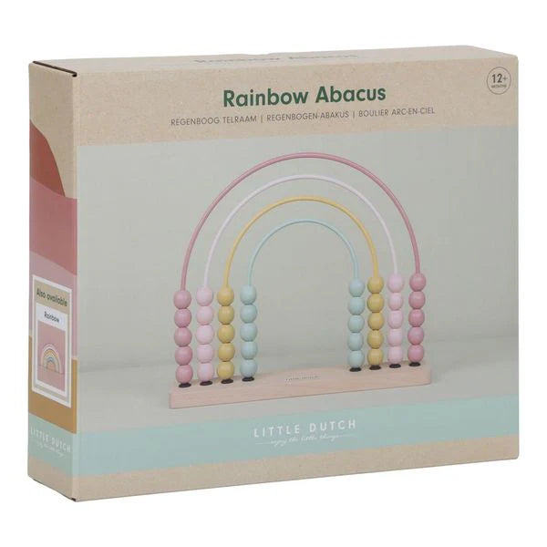 Little Dutch Regenbogen-Abakus - Rosa