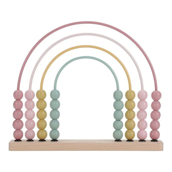 Little Dutch Rainbow Abacus - Pink