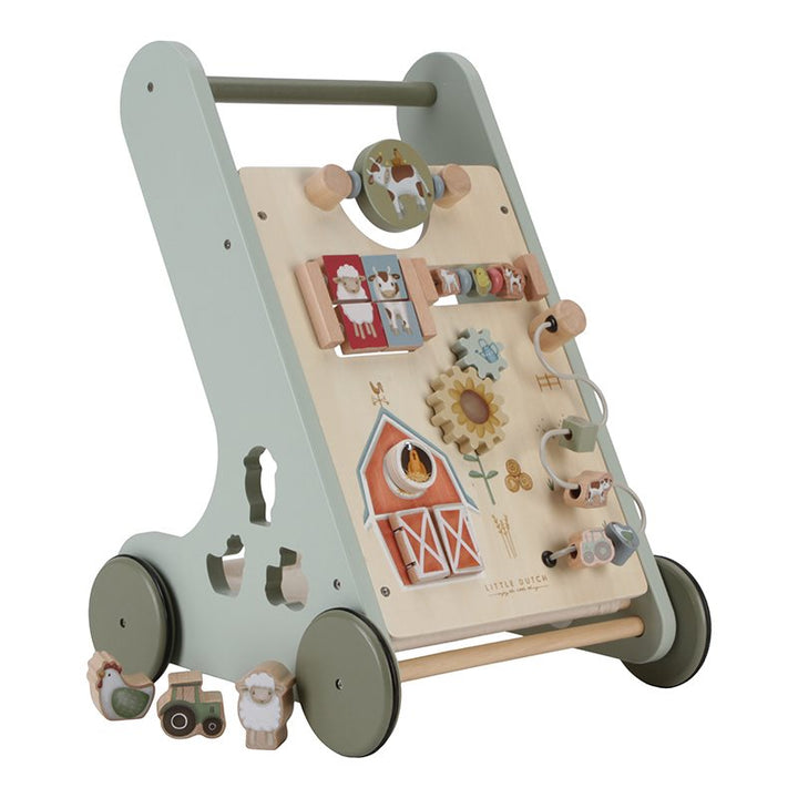 Little Dutch Wooden Baby Activity Walker