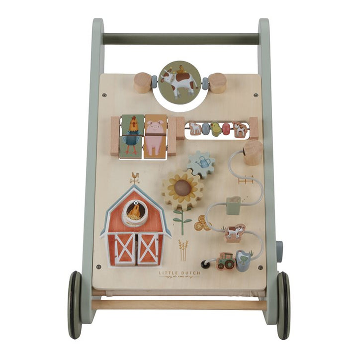 Little Dutch Wooden Baby Activity Walker