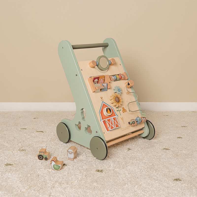 Little Dutch Wooden Baby Activity Walker