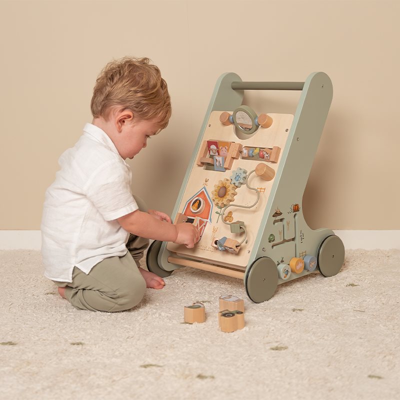 Little Dutch Wooden Baby Activity Walker