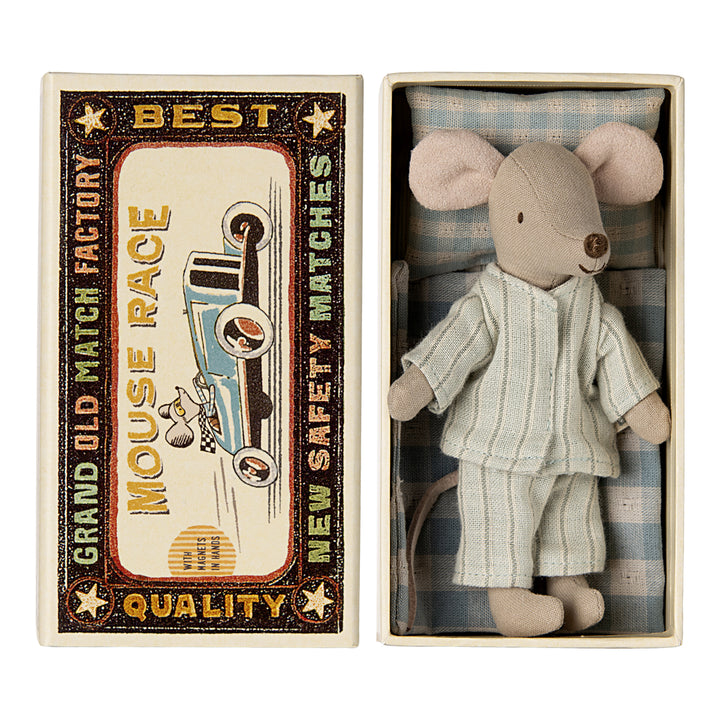 NEW Maileg Mouse in a Matchbox - Big Brother