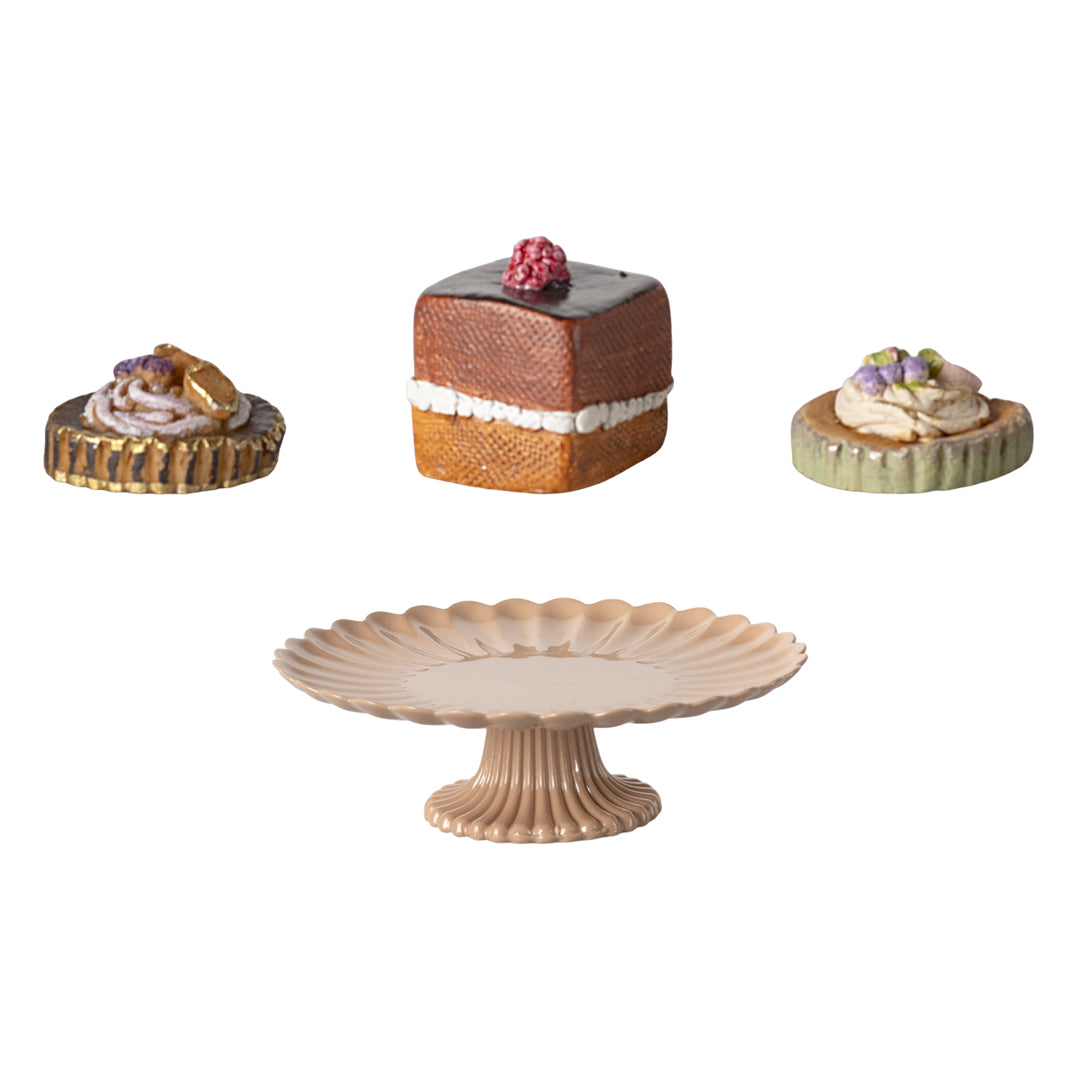 Maileg Cake and Cake Stand Mini