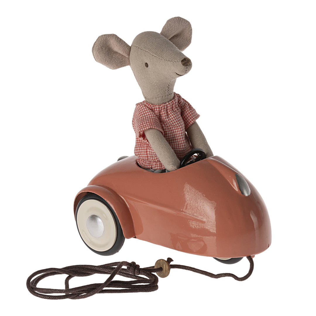 Maileg Mouse Car - Coral