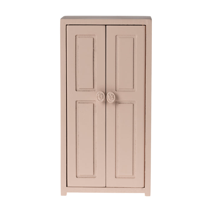 Maileg Wooden Mouse Closet - Light Rose