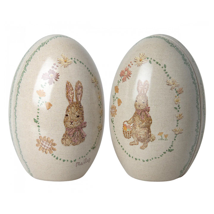 Maileg Easter Egg tins, set of 2 - Rose