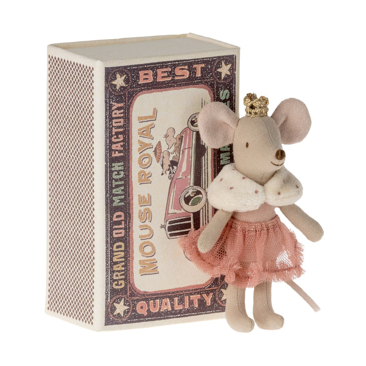 NEW Maileg Princess Mouse in a Matchbox - Little Sister