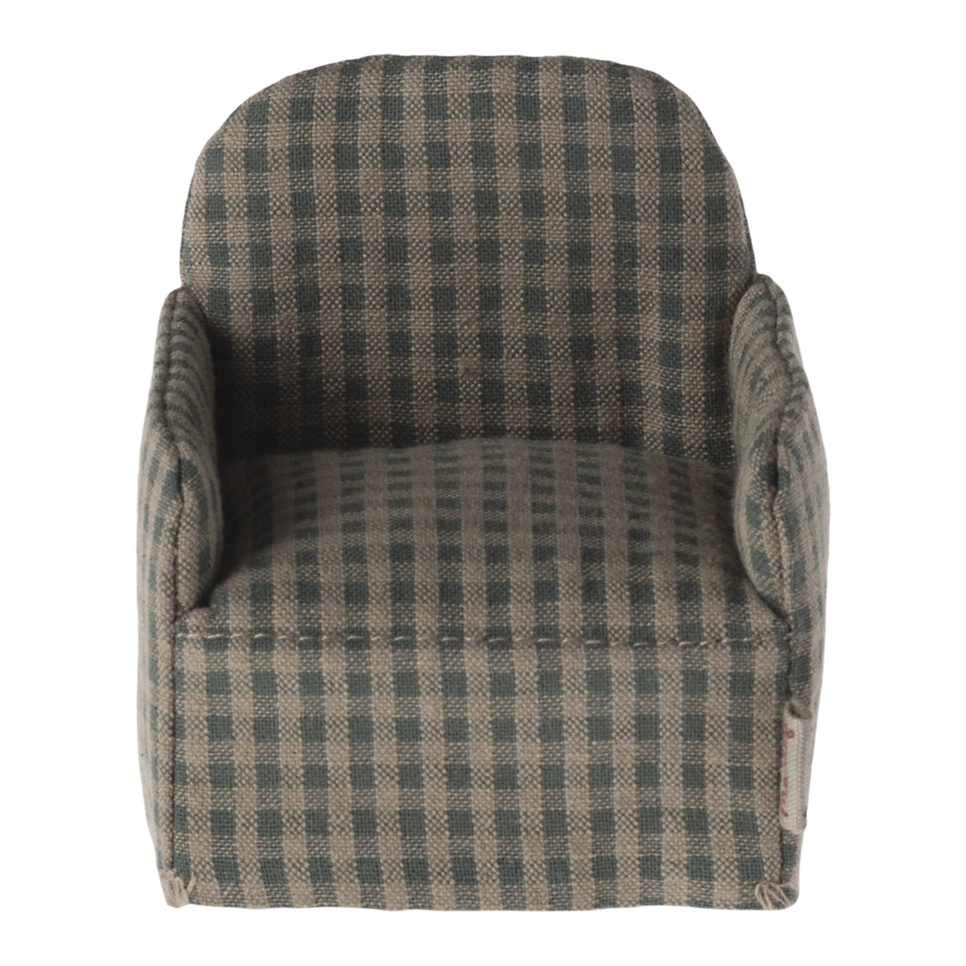 Chaise souris Maileg - Damier vert