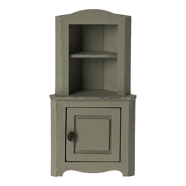 Maileg Mouse Corner Cabinet - Light Green