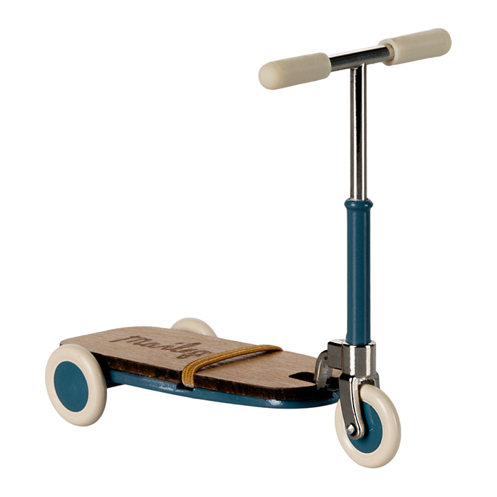 Maileg Mouse Kick Board Scooter - Blue