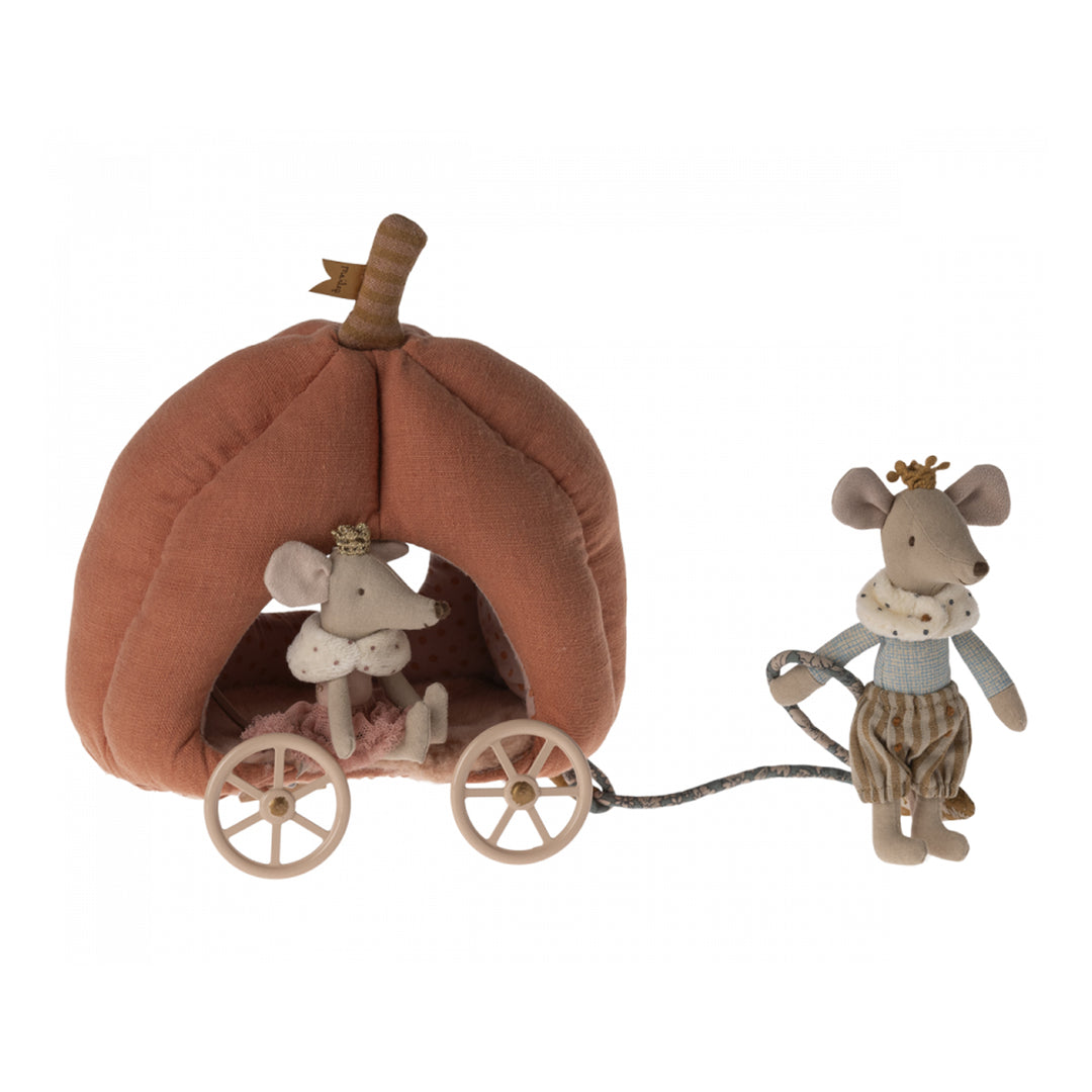 Maileg Mouse Pumpkin Carriage