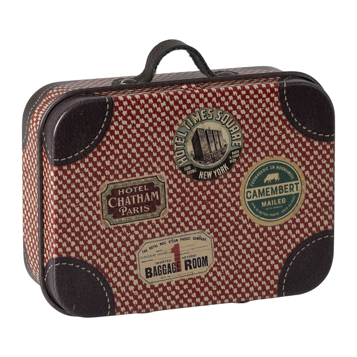 Maileg Metal Suitcase Gift Tin - Red