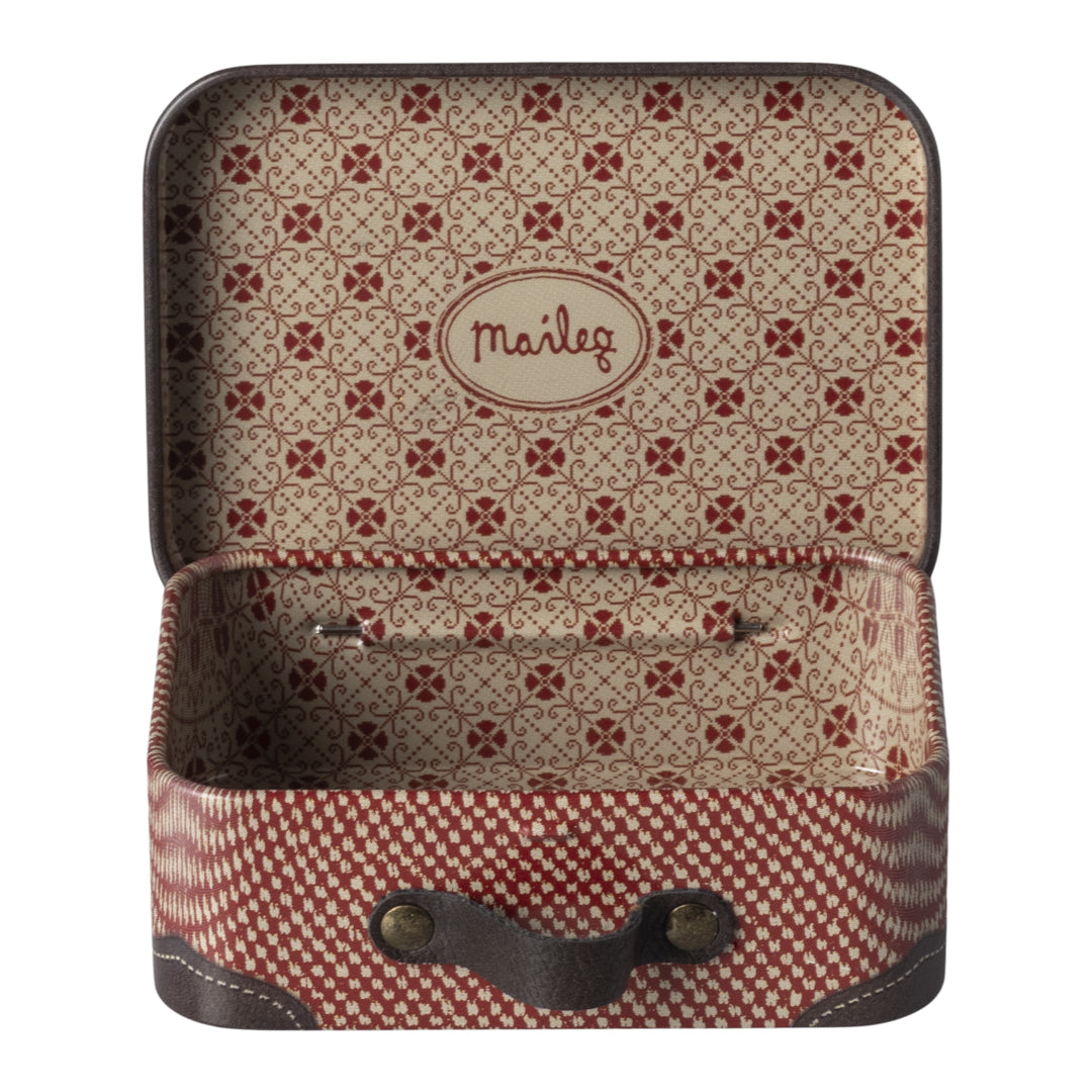 Maileg Metal Suitcase Gift Tin - Red