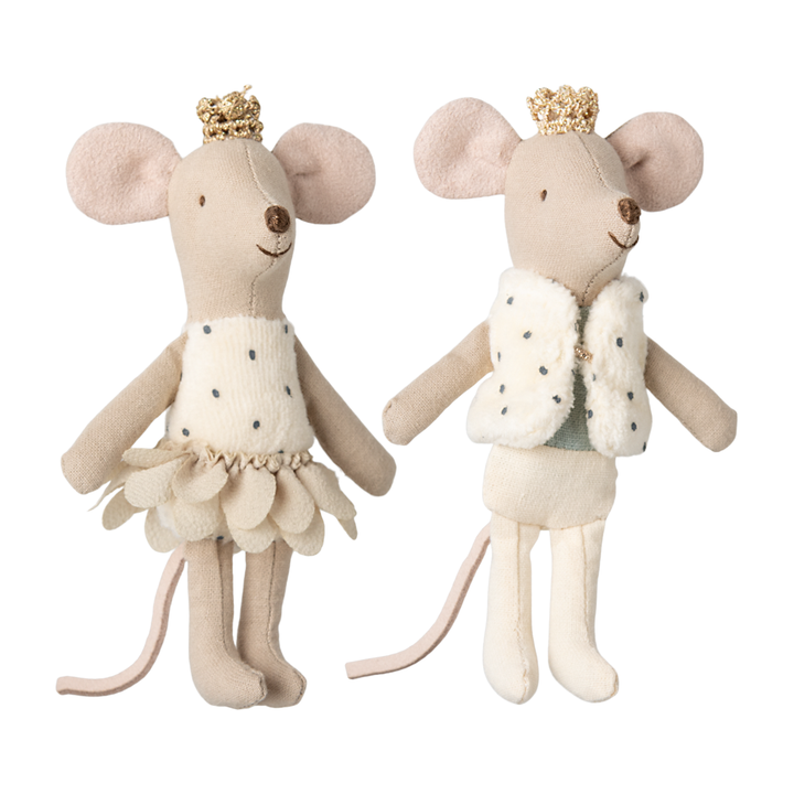 Maileg Royal Twin Mice In A Matchbox -SS25