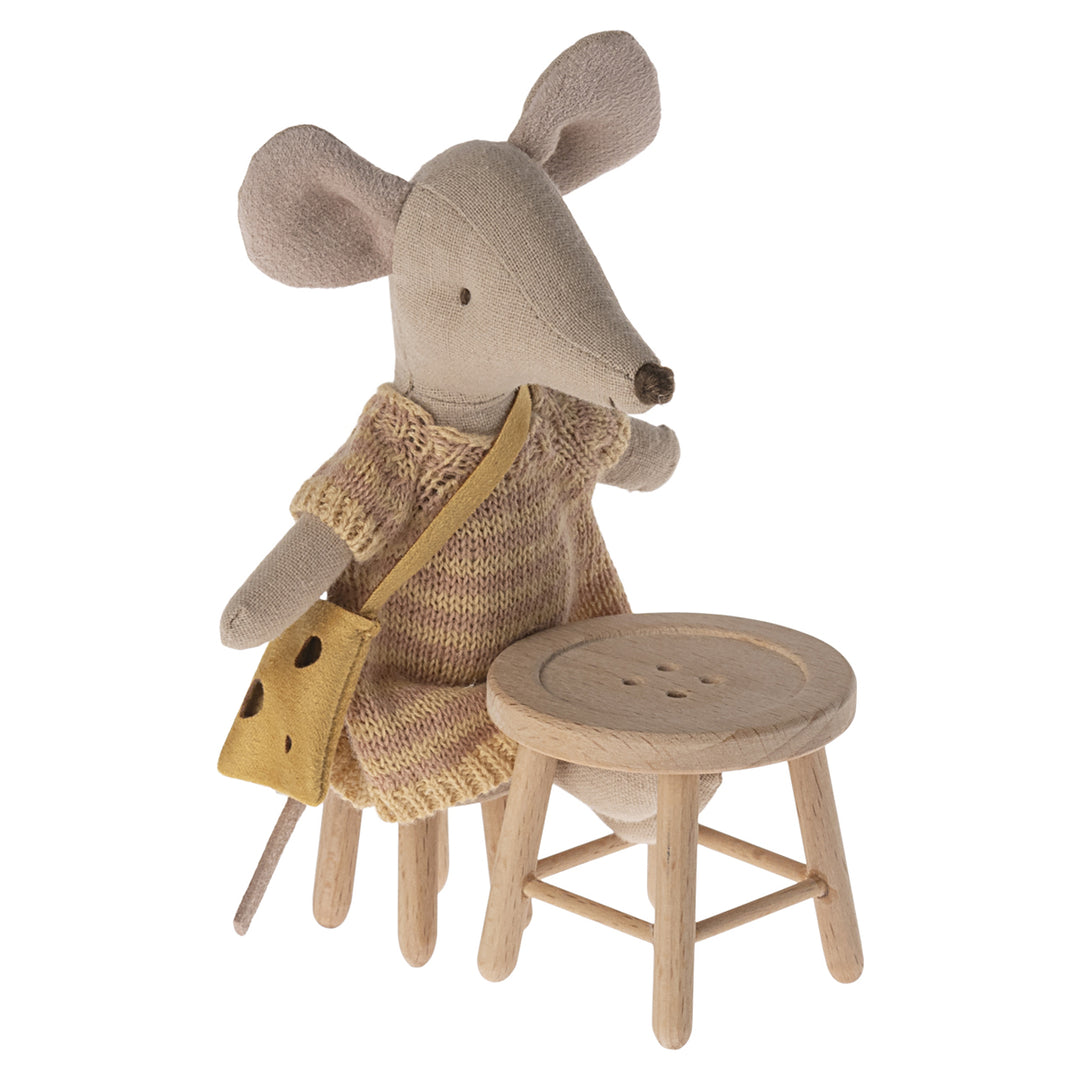 Maileg Mouse Tisch- und Hocker-Set