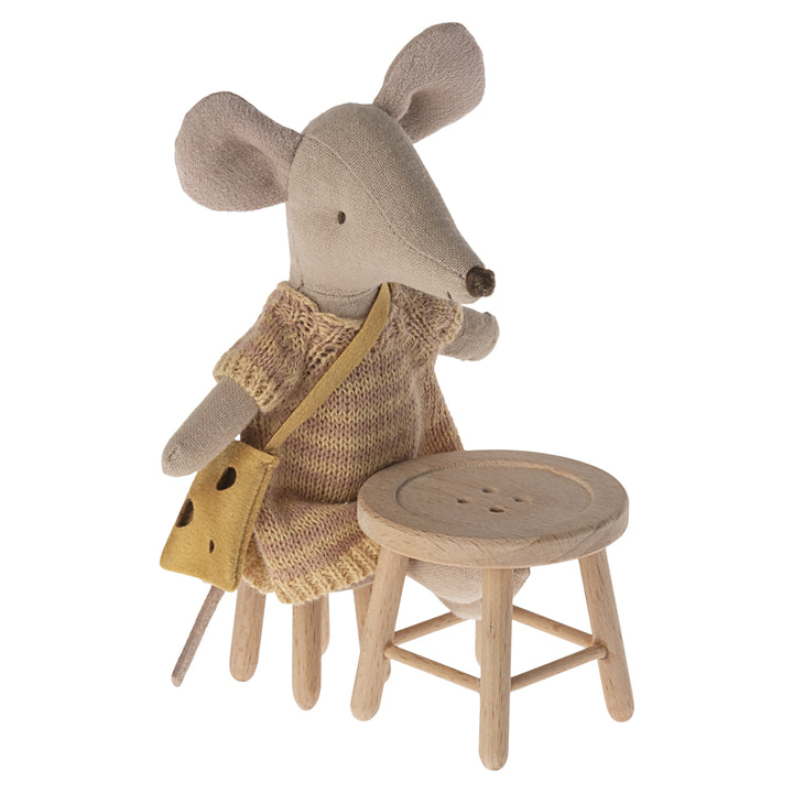 Maileg Mouse Table & stool Set