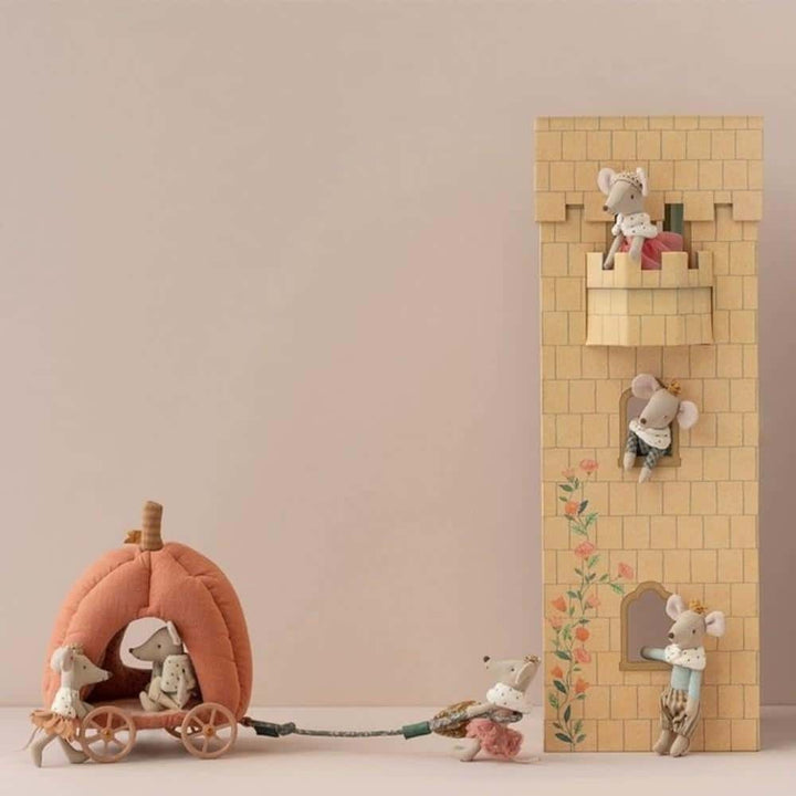 Maileg Mouse Pumpkin Carriage