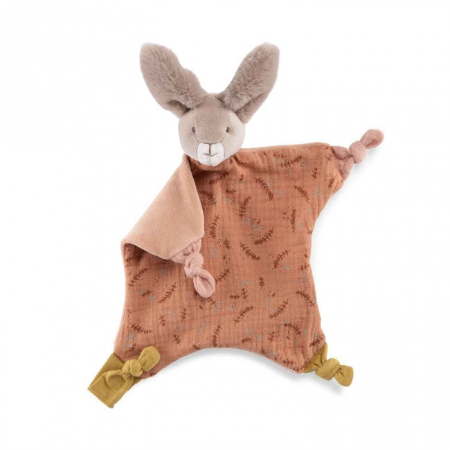 Moulin Roty Personalised Clay Rabbit Comforter