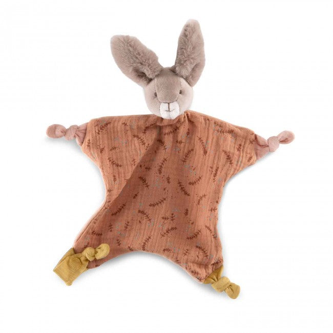 Moulin Roty Personalised Clay Rabbit Comforter