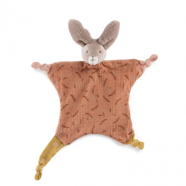 Moulin Roty Personalised Clay Rabbit Comforter