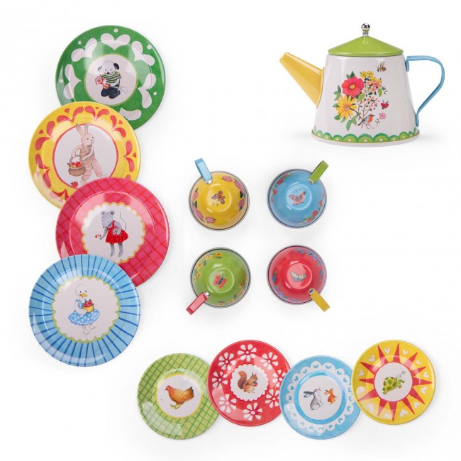 Moulin Roty Le Grande Famille Tea Set