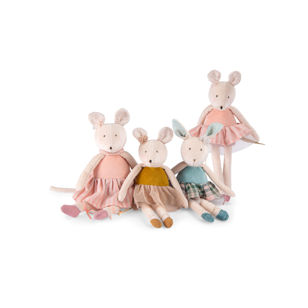 Moulin Roty Pink Mouse - La Petite Ecole de Dance