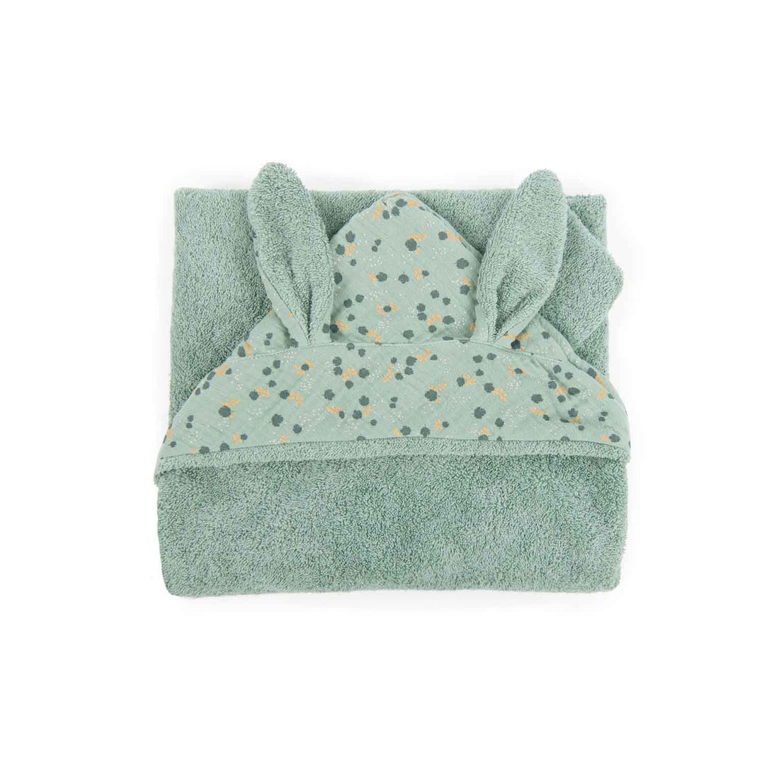 Moulin Roty Hooded Rabbit Baby Towel