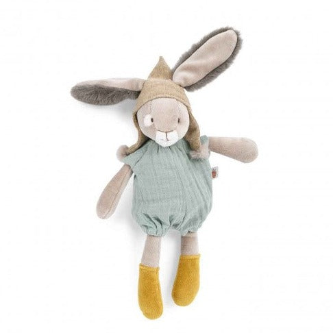 Moulin Roty Sage Rabbit Soft Toy