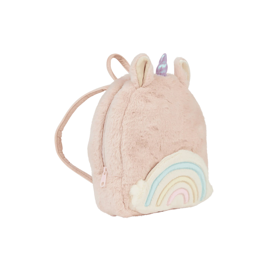 Olli Ella Hopalong Unicorn Backpack - Pink