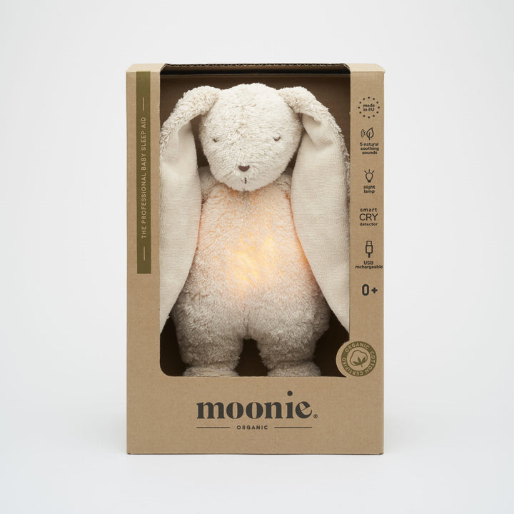 Moonie Organic Humming Bunny Sleep Aid - Sand