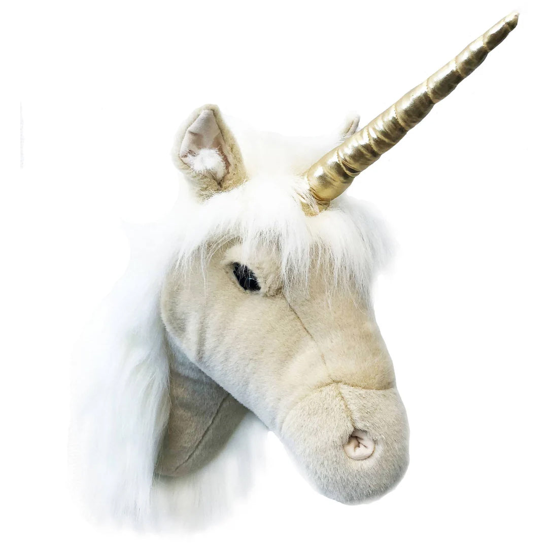 Wild & Soft Wall Toy - Fay The Beige Unicorn