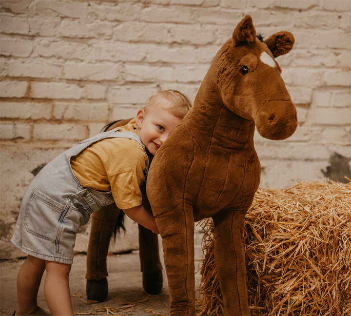 Wild & Soft Standing Plush Horse