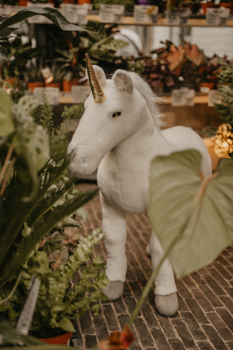 Wild & Soft Standing Plush Unicorn