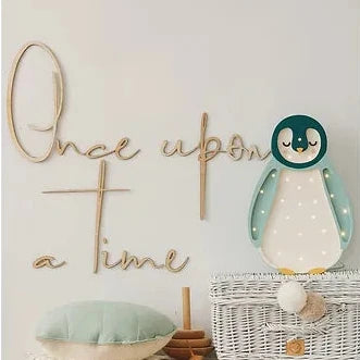 Wooden Wall Sign - Once Upon A Time