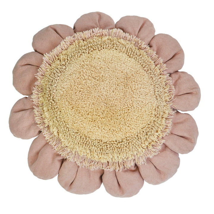 Lorena Canals Floor Cushion - Pink Daisy