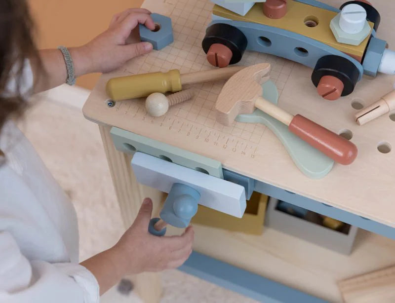 Little Dutch Wooden Toy Workbench