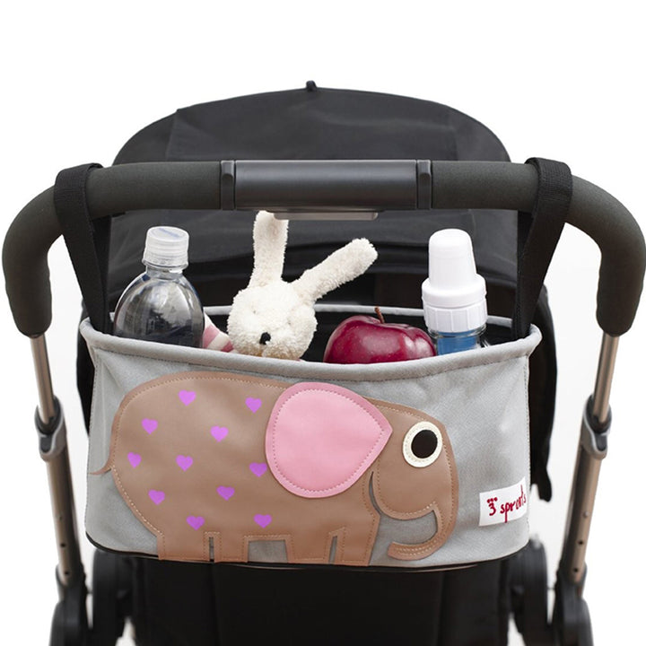 3 Sprouts Stroller Organiser - Elephant