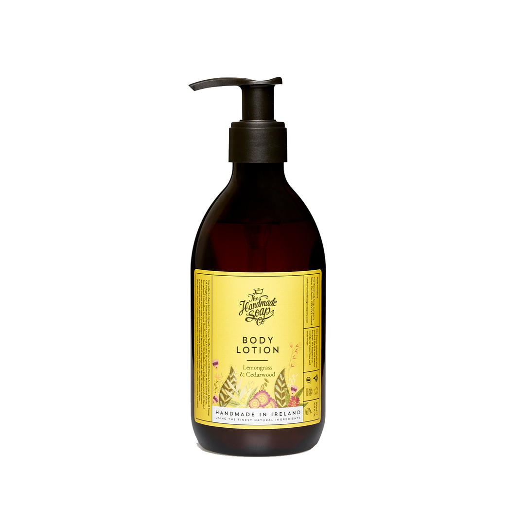 Lotion pour le corps de The Handmade Soap Company – Citronnelle et bois de cèdre