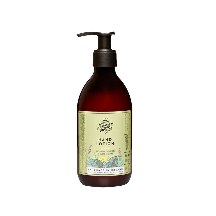 Lotion pour les mains de The Handmade Soap Company – Lavande, romarin, thym et menthe