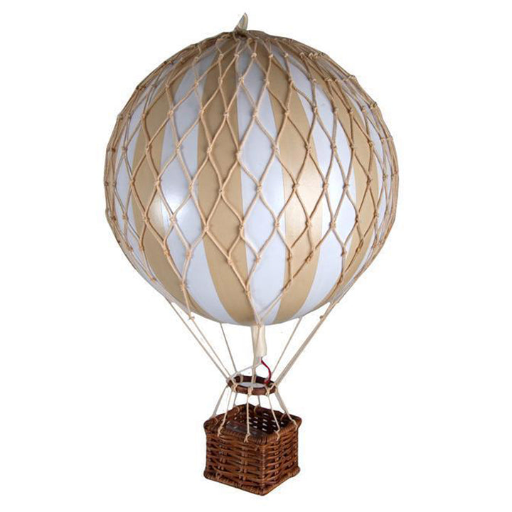 Authentic Models Hot Air Balloon - White & Ivory (Various Sizes)