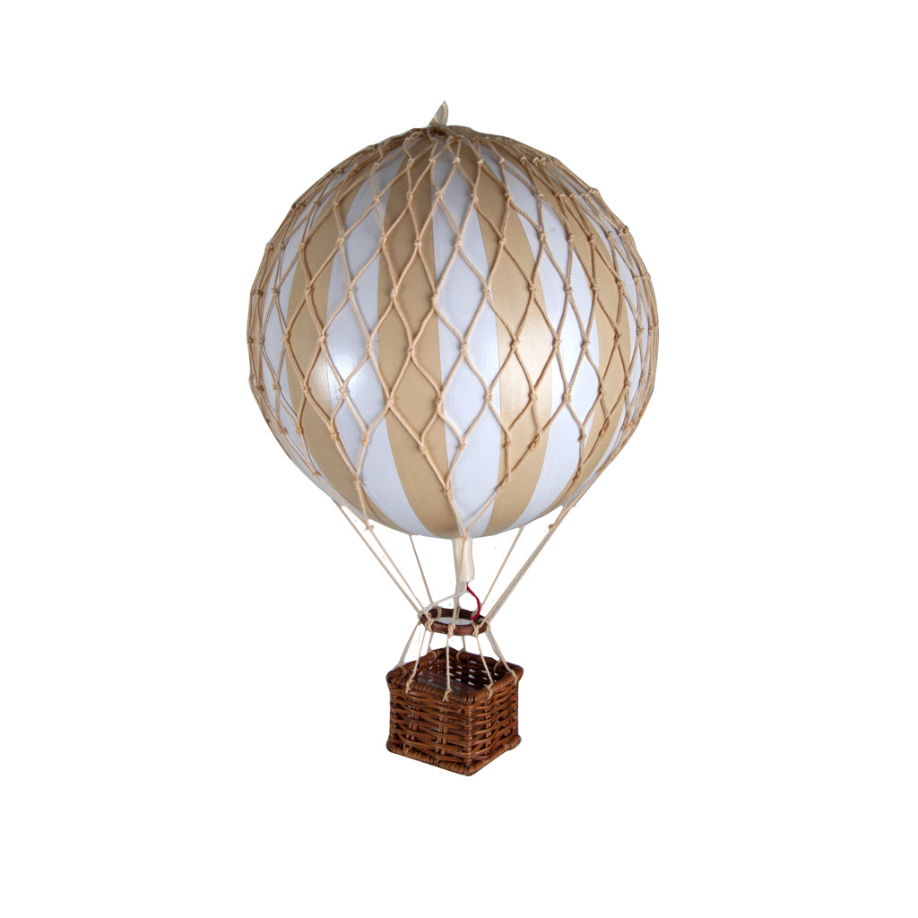 Authentic Models Hot Air Balloon - White & Ivory (Various Sizes)