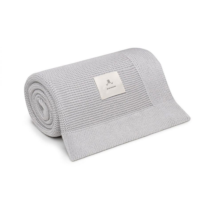 Classic Bamboo Cotton Blanket - Light Grey