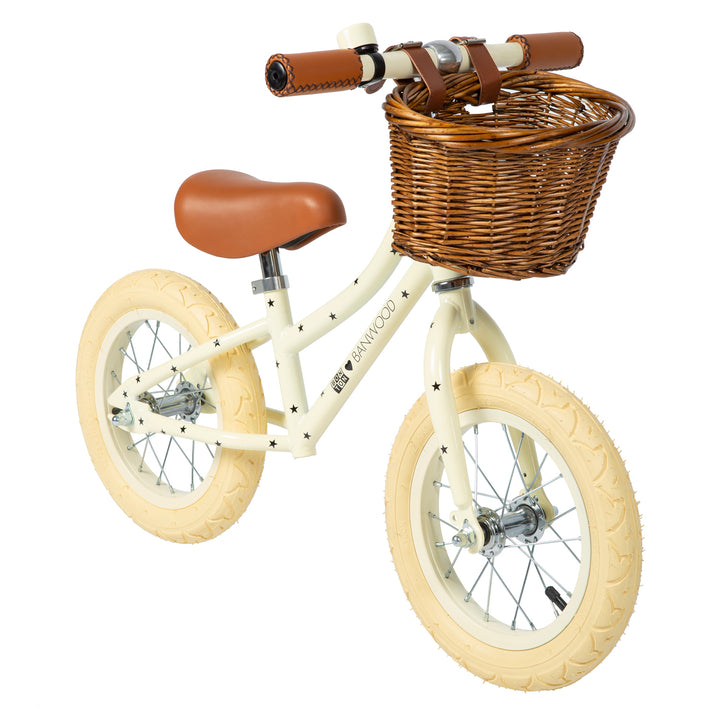 Banwood + Bonton First Go Balance Bike - Cream | Stars