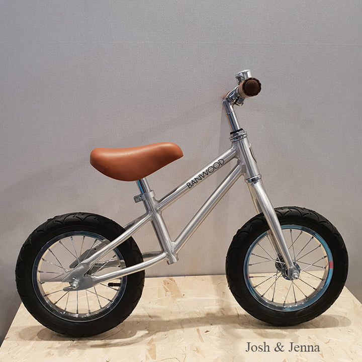 Banwood First Go Balance Bike - Chrome